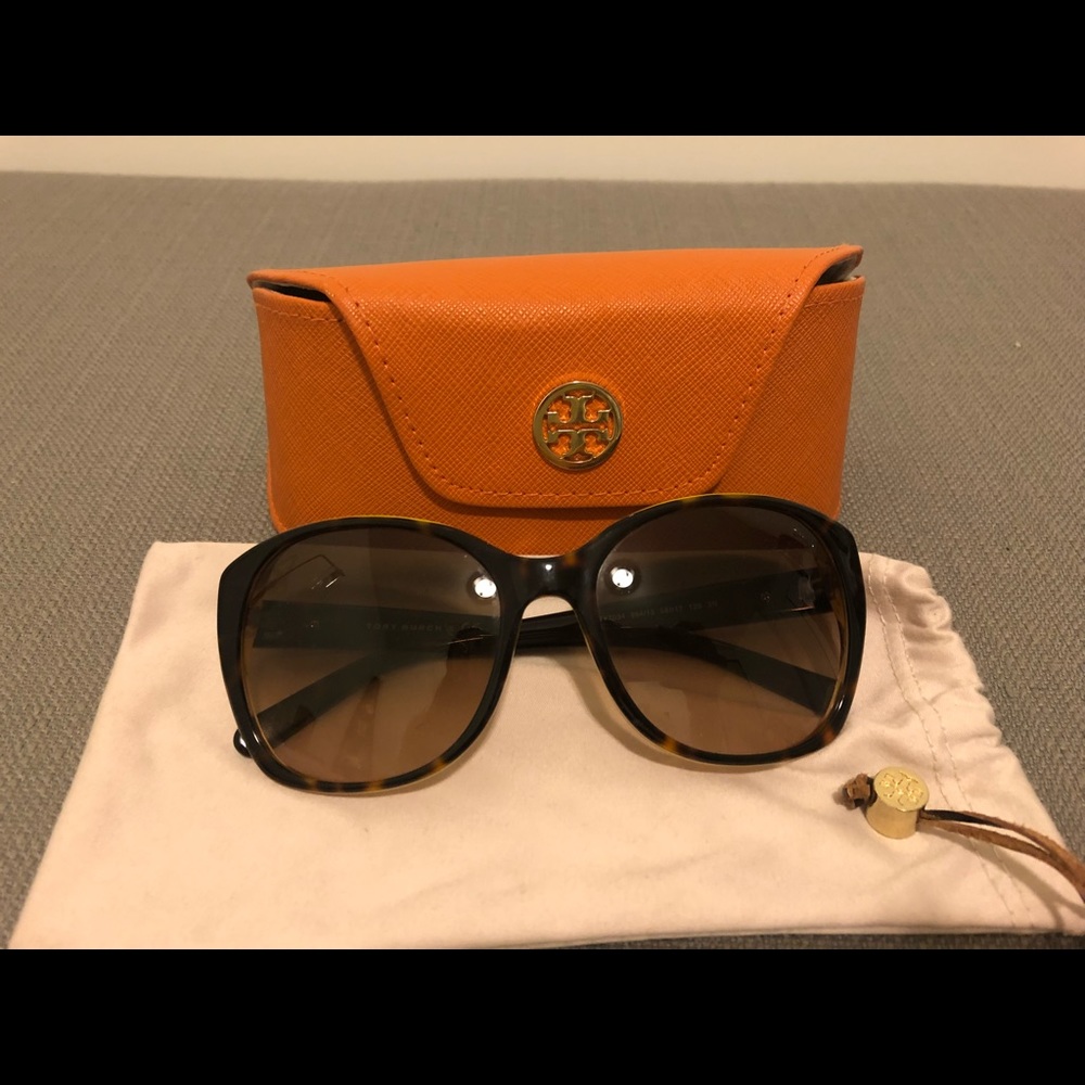 Tory Burch tortoise sunglasses